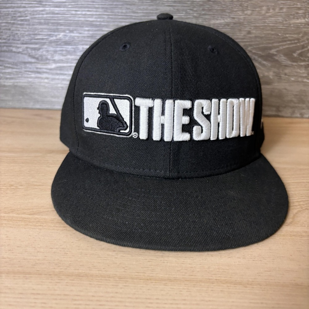 MLB The Show Hat Cap Snap Back Mens One Size Black MLB Baseball 9FIFTY New Era